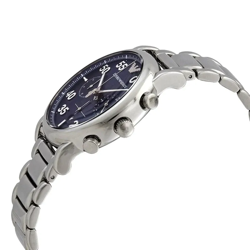 Emporio Armani Luigi Chronograph Blue Dial Men's Watch | AR11132